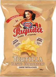 Изображение товара Чипсы Pata из тортильи со вкусом сыра 200г