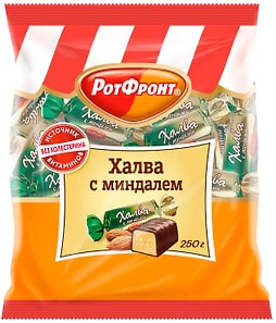 Изображение товара Халва Рот Фронт с миндалем 250г