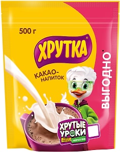 Изображение товара Какао-напиток Хрутка быстрорастворимый 500г