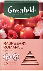 Изображение товара Чай черный Greenfield Raspberry Romance 20*1.8г