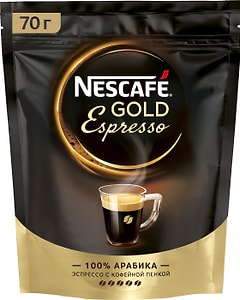 Кофе растворимый Nescafe Gold Espresso 