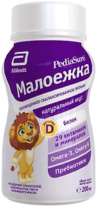 Изображение товара Смесь PediaSure Малоежка с натуральным вкусом с 12 месяцев 200мл