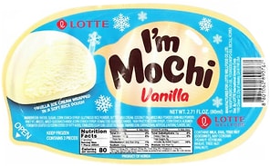 Изображение товара Мороженое Lotte Im Mochi рисовое Ваниль 8% 65г