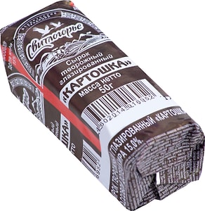 Изображение товара Сырок глазированный Свитлогорье творожный Картошка 15% 50г