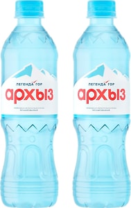 Изображение товара Вода Архыз Легенда Гор минеральная негазированная 500мл