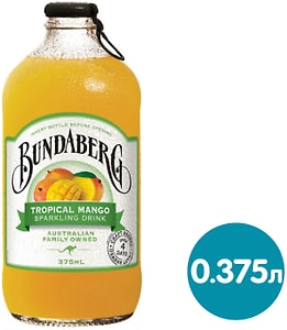 Изображение товара Напиток сокосодержащий Bundaberg Тропический манго газированный 375мл