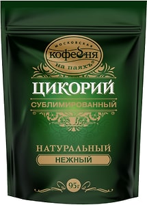 Изображение товара Цикорий Московская Кофейня на Паяхъ Нежный натуральный растворимый сублимированный 95г