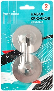Изображение товара Набор крючков Fresh Code круглых 2шт