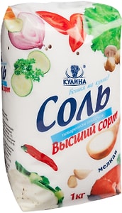 Изображение товара Соль Кулина мелкая 1кг