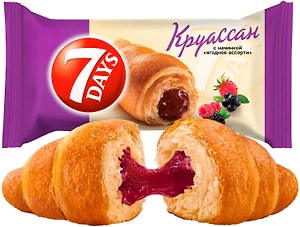 Изображение товара Круассан 7 Days с ягодным ассорти 65г