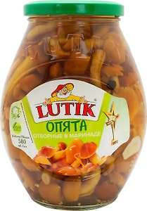 Изображение товара Грибы Lutik Опята отборные в маринаде 580мл