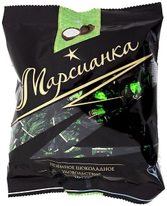 Изображение товара Конфеты Марсианка Чизкейк с комбинированными кремовыми начинками 200г