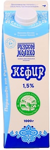 Изображение товара Кефир Рузский 1.5% 1л