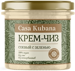 Изображение товара Крем-чиз Casa Kubana Соевый с зеленью 90г