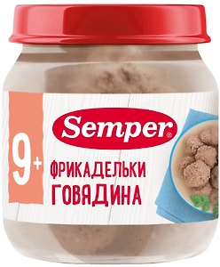 Изображение товара Фрикадельки Semper Говядина с 9 месяцев 100г
