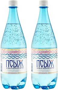 Изображение товара Вода Псыж минеральная лечебно-столовая газированная 1л