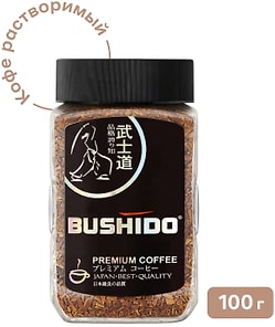 Изображение товара Кофе растворимый Bushido Black Katana 100г