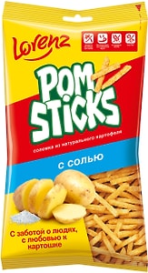 Изображение товара Чипсы Lorenz Pomsticks Соломкой с солью 200г