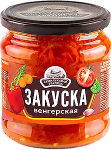 Изображение товара Закуска Семилукская Трапеза Овощная Венгерская 460г