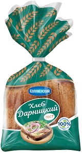 Изображение товара Хлеб Коломенский Дарницкий нарезка 350г