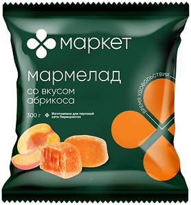 Изображение товара Мармелад Маркет Абрикос 300г