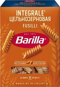 Изображение товара Макароны Barilla Fusilli Integrale 450г