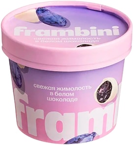 Изображение товара Жимолость Frambini в белом шоколаде 130г