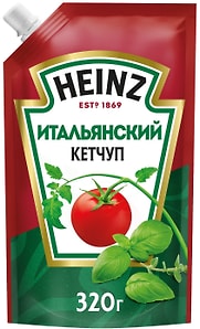 Изображение товара Кетчуп Heinz Итальянский 320г