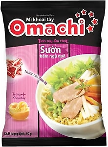 Изображение товара Лапша Omachi со вкусом супа на ребрышках 79г