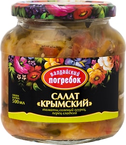 Изображение товара Салат Валдайский погребок Крымский 500г