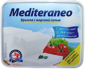 Изображение товара Сыр Mlekara Sabac Mediteraneo Брынза с морской солью 22% 250г