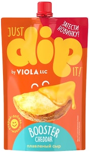 Изображение товара Сыр плавленый Viola Booster Cheddar Dip 45% 180г