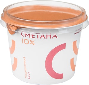 Изображение товара Сметана Братья Чебурашкины 10% 200г