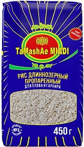 Изображение товара Рис Tamashae Miadi длиннозерный пропаренный 450г