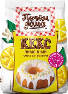 Изображение товара Смесь для выпечки Печем дома Кекс лимонный 300г