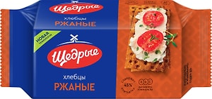 Изображение товара Хлебцы Щедрые Ржаные 100г