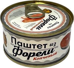 Изображение товара Паштет Пеккони из форели копченый 130г