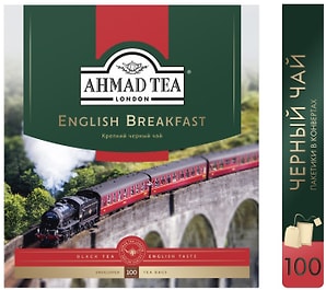 Изображение товара Чай черный Ahmad Tea English Breakfast 100*2г