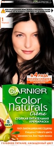 Изображение товара Крем-краска для волос Garnier Color Naturals 1 Черный