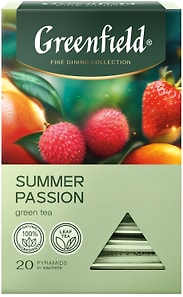 Изображение товара Чай зеленый Greenfield Summer Passion 20*1.8г