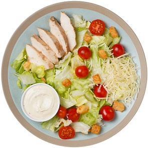 Изображение товара Салат Цезарь с курицей Умное решение от Vprok.ru 1кг