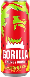 Изображение товара Напиток энергетический Gorilla Арбуз-Дыня 450мл