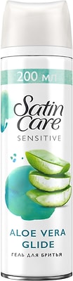 Гель для бритья Gillette Satin Care Sensitive Skin 200мл
