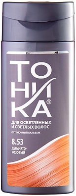 Бальзам для волос Тоника оттеночный 8.53 Дымчато-розовый 150мл