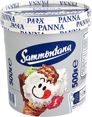 Мороженое Sammontana Классическое итальянское на основе сливок 12% 500г