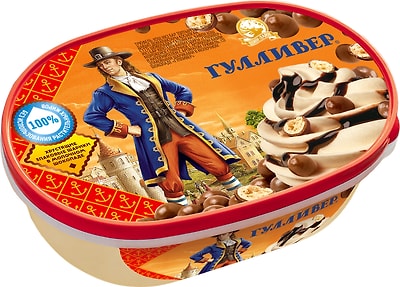 Мороженое Гулливер Сливочное Трюфель 450г