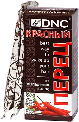 Маска для волос DNC Красный перец от выпадения 100г