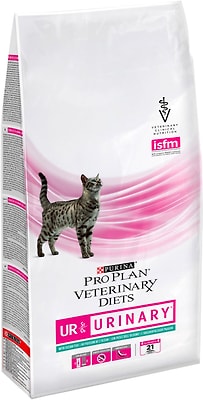 Сухой корм для кошек Pro Plan Veterinary diets UR Urinary для лечения МКБ с рыбой 1.5кг