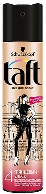 Лак для волос Taft Ultra Стиль большого города волнующая вена глянцевый блеск 225мл
