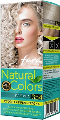 Крем-краска для волос Fara Natural Colors 354 Платина